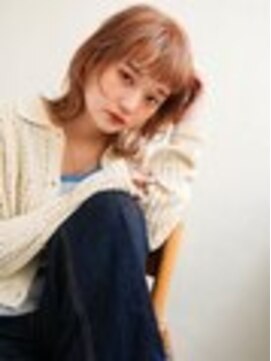 ジュール 新宿(Joule) ミディアムヘア/ショコラベージュ/ボブルフ/新宿