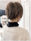 福山30代40代50代ショートヘア/ショートボブ/パーマキャアリー