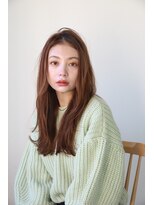 エクリジユウガオカ(equri Jiyugaoka) 【自由が丘】透明感アースカラーロング×インナーグレージュ