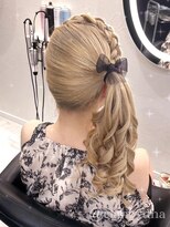 ヘア サロン クラン ソア 心斎橋店(hair salon clan soar)&nbsp;あみかちゅサイドテール【クランソア】ヘアセット/ヘアメ/心斎橋