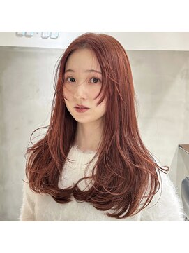 IJK 表参道 顔周りからつくるレイヤースタイル【髪質改善ストレート】
