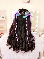 ヒャン(hyang)&nbsp;ツインテールくるくる巻き#ヘアセット#西新井#推し活#推し事