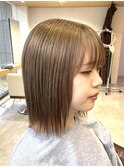 ブリーチ一回*ベージュカラー