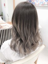 グレージュカラー グレージュアッシュ グラデーションカラー