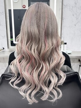 ジェプシー(JPCY) ホワイトカラー/ピンクメッシュ/エクステ