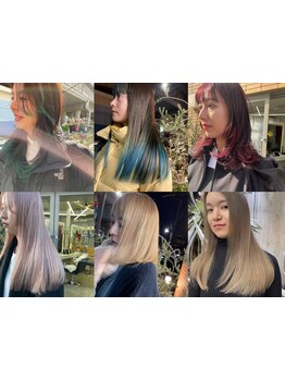 【marbbケア付き】トレンドカラーで周りと差がつくオシャレな外国人風に♪貴方に似合う色を見つけてくれる