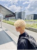 ブリーチ1.5～2回でできるホワイト系カラー