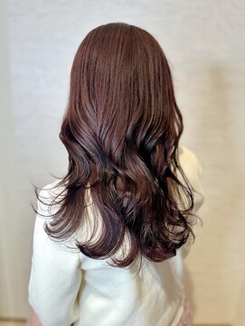 タヤ 東急百貨店吉祥寺店(TAYA) チョコレートブラウン/コテ巻き風パーマ/イルミナカラー