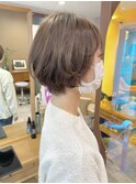 ◎NAKAMURA◎ #87 マッシュショート/ブリーチなしベージュ