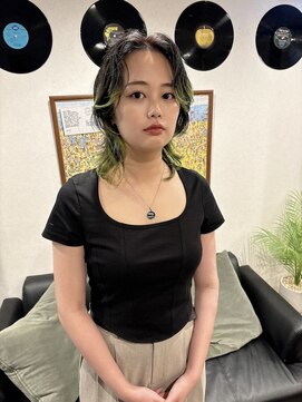 サミット ウル(SUMMIT ulu.) 【ulu yui】ウルフヘア デザインカラー