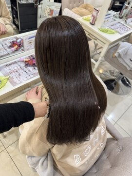 ベルバイグレイス(BELLE by grace) 髪質改善トリートメント/オリーブグレージュ