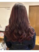 冬にぴったりワインレッド♪