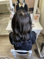 ルナクレセント (Luna crescent) 三つ編みハーフツイン