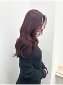 透明感バイオレットアッシュ