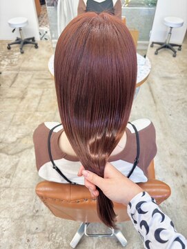 デイジーサイン(day's eye Sign) 髪質改善/アプリコットブラウン/艶髪