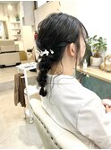 編みおろし/後れ毛多め/府中
