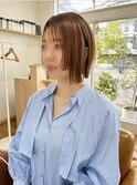 ダブルラインボブ。
