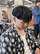 レブ 三条河原町(Reb,)&nbsp;メンズパーマメンズカットツーブロック眉毛