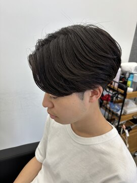 ラッドバイプティパ(rad...by petit-pas) ☆水戸/メンズ/センターパート/ニュアンスパーマ/マッシュ/学割