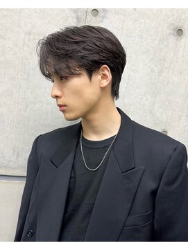 オーシャントーキョー ホワイト 原宿(OCEAN TOKYO WHITE) ニュアンスセンターパートシースルーマッシュ