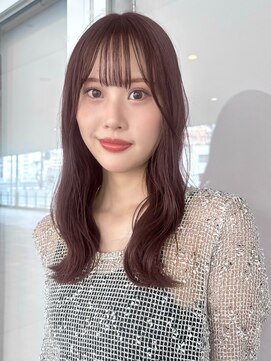 ガーデンヨコハマ(GARDEN YOKOHAMA) ラウンドバング ローズブラウン ナチュラルブラウン