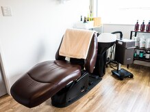 ゆっくりして頂ける、寝心地の良いシャンプー台です♪