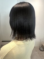 トリッカ シブヤ(TRICCA SHIBUYA)&nbsp;髪質改善ストレートボブ縮毛矯正外ハネ結べるボブ20代30代渋谷