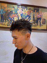 フォーコーナーズ(Four Corners)&nbsp;かき上げバリカンアート