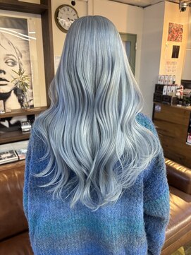 アイスブルー/ダブルカラー/ペールカラー/ハイトーン/ブリーチ