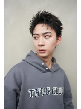 ニコ トウキョウ ロジック(nico TOKYO Logic) 刈り上げアップバングスパイキーショートパーマスパイラルパーマ