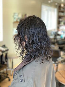 ハードパーマミディアム