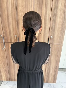 ガリカ 博多(Gallica) <リコ/ヘアセット>どんな場面でも◎ローポニー