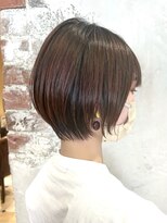 アフロート ルヴア(AFLOAT RUVUA)&nbsp;『岩田莉奈』新宿髪質改善　大人の魅力引き出す丸みショートボブ