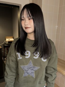 ジェスター(JESTER) 〈atsuno〉地毛風オリーブカラー