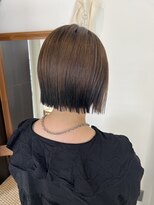 クエント(cuento)&nbsp;切りっぱなし×ミニボブ×エンドカラー×髪質改善