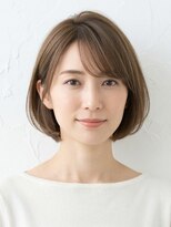 と和×美髪クリニック 巣鴨店&nbsp;大人可愛い小顔ショートボブ乾かすだけでまとまるツヤ感スタイル