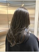髪質改善トリートメント◎暗髪グレージュレイヤー大人可愛い艶髪