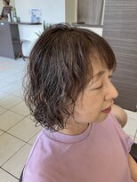美容室べっぴん屋 ピュアクラブ 横手店(Pure club)&nbsp;スパイラルボブ