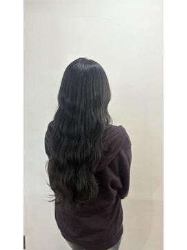 ヘアーアンドメイクアップモパ ブルーブラック