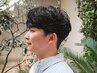 【品良く整う】大人男子のメンズカット＋メンズ眉毛カット/表参道