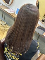 ルトワ(Lutowa)&nbsp;ダークパープル/ナチュラルショート/夏のヘアアレンジ/東広島