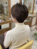 美容室サラサ 山鼻店 ショートヘア×オーガニックカラー