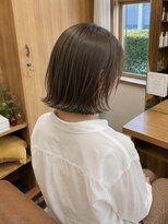 ハナレ(hanare) 透け感アッシュベージュ
