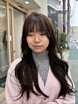 アト(Ato.) くびれ巻き×ほんのりラベンダーブラウンカラー◎