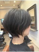 乾かすだけでまとまる大人ショート