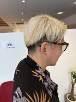 アズールサン 草加西口店(azule-sun)&nbsp;メンズブリーチ,ホワイトカラー,マッシュ,ツーブロック【草加】