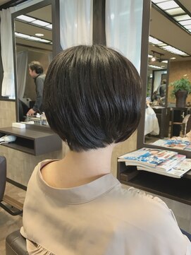 ナトゥーラ 岐阜(Natura) ナチュラルブラウン☆ナチュラルショートボブ☆