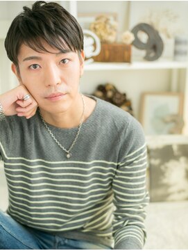 カバーヘア 上尾西口店(COVER HAIR) シックに決める！ナチュラルツーブロックa