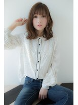 ガレリアエレガンテ 植田店(GALLARIA Elegante)&nbsp;[GALLARIA]大人ゆるふわ外ハネミディ