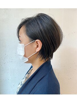 センスヘア(SENSE Hair) 【30代にオススメ】収まりの良いショートボブ☆